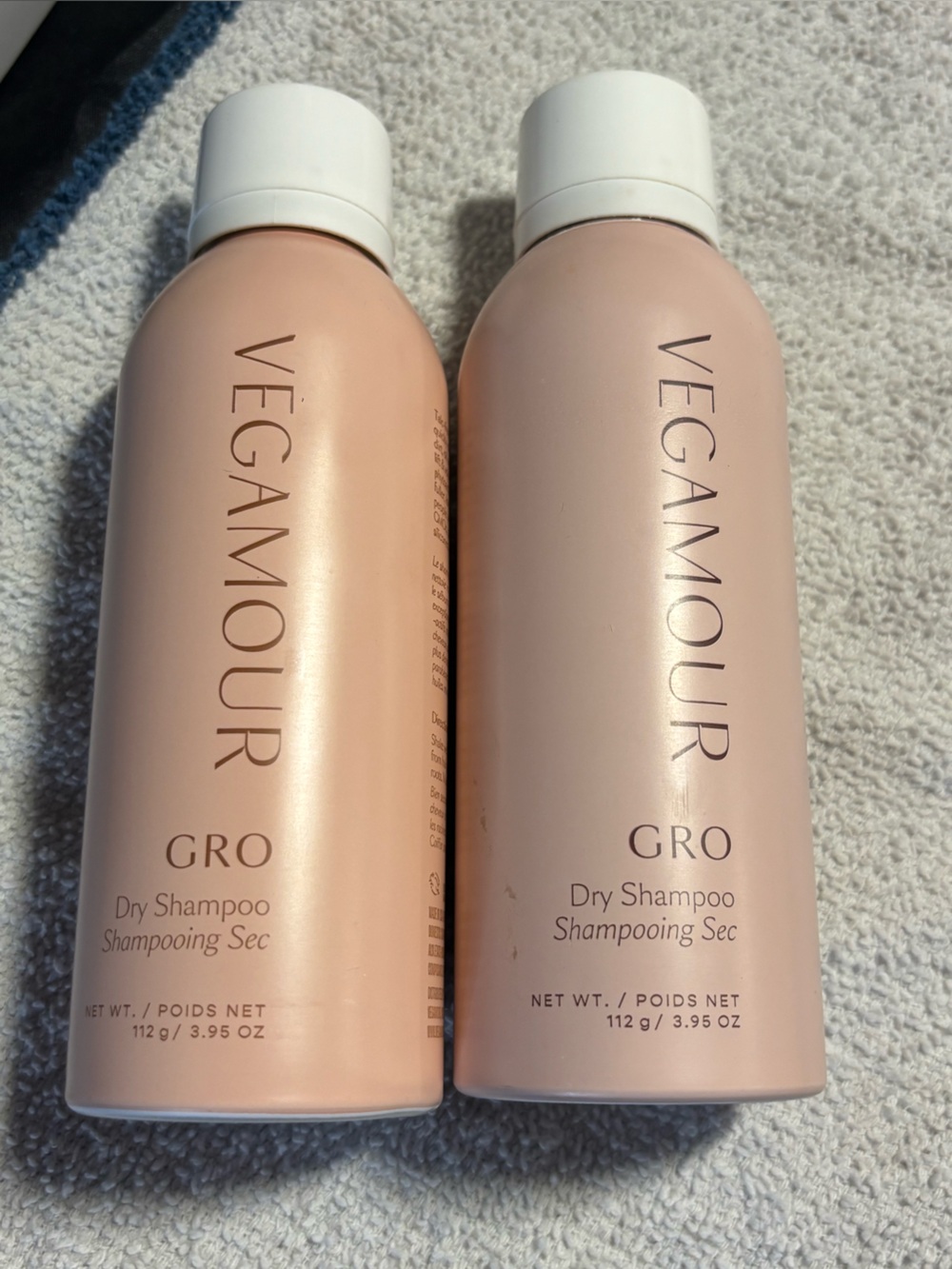 Vegamour GRO Dry Shampoo - Soft Pink (Twin Pack)